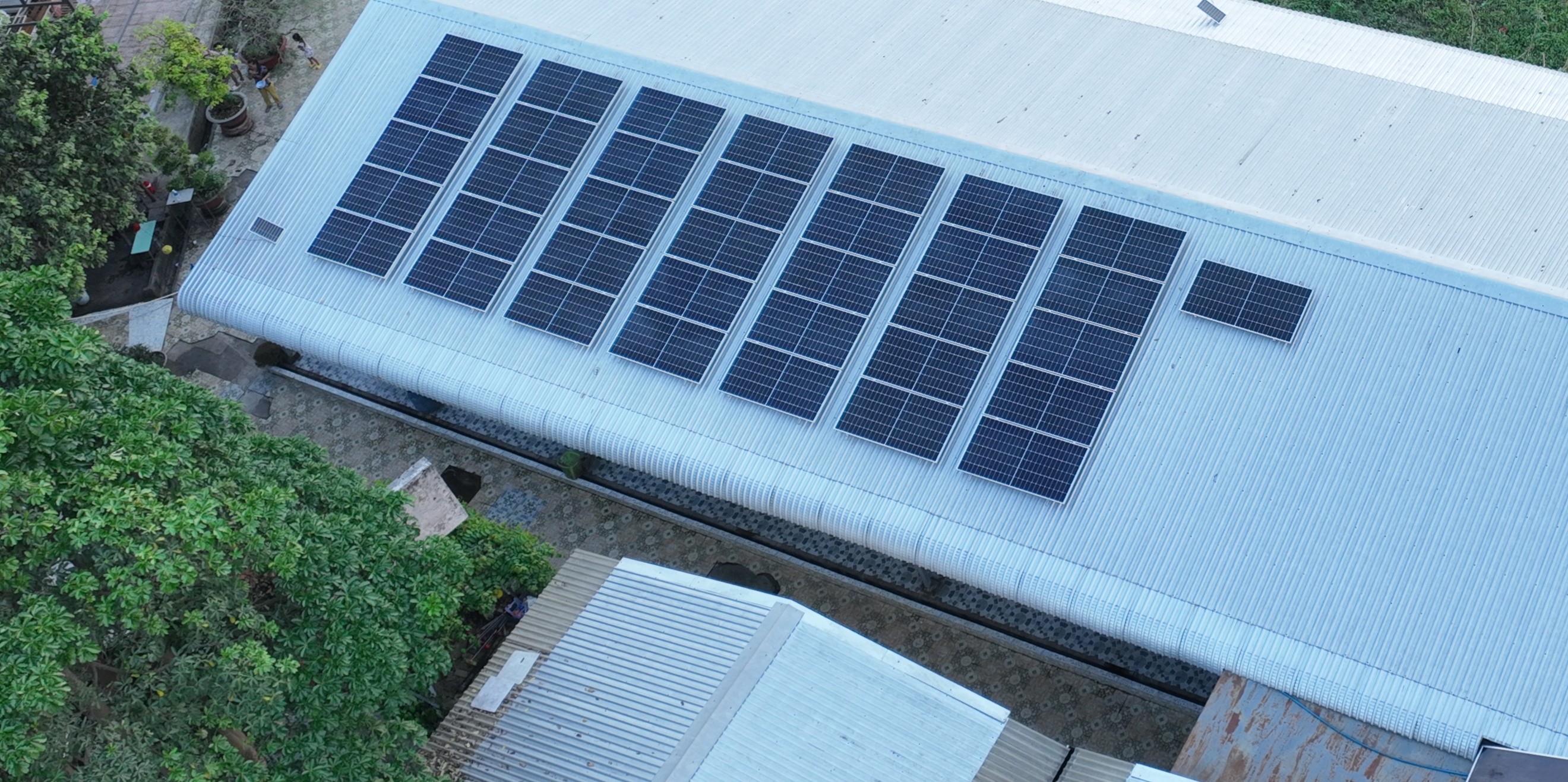 16.020 kWp rooftop solar system
