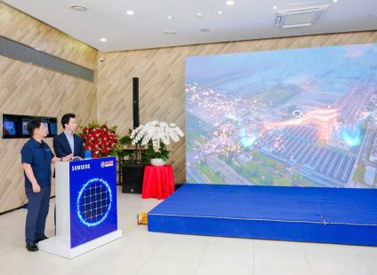 Samsung Electronics Vietnam Inaugurates Its First Rooftop Solar Project at Bac Ninh Factory